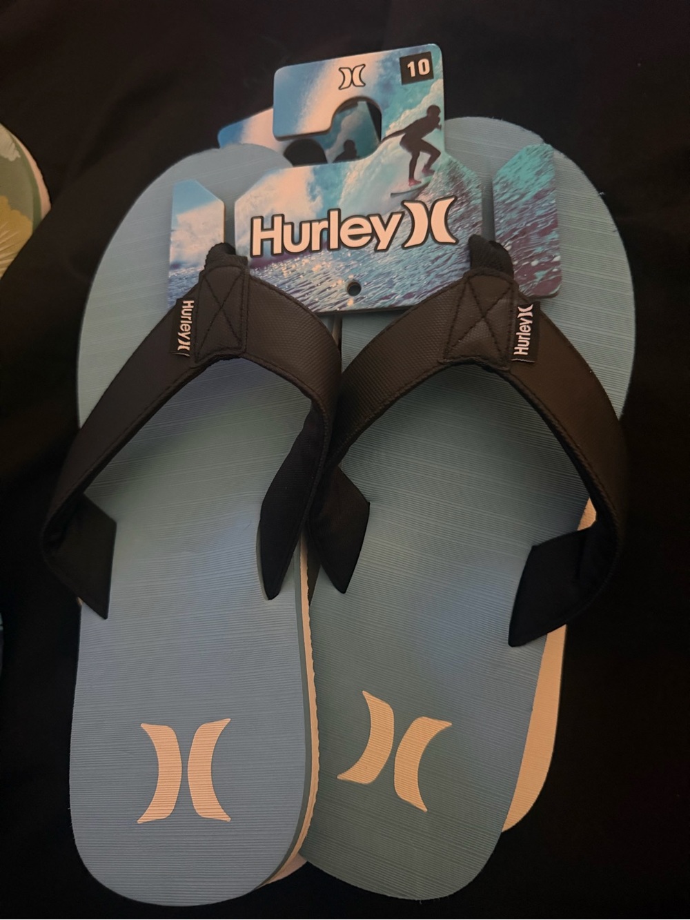 Label on Shoe Box